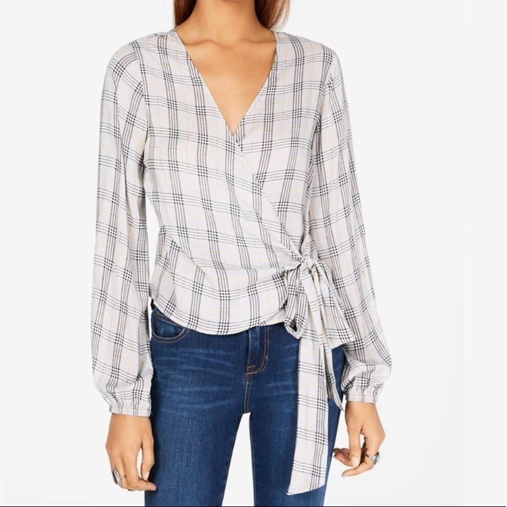 𝅺WRAP front long sleeve